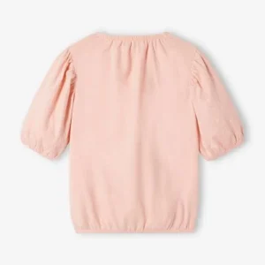 Blouse Pointelle Fille Rose Pâle – Vertbaudet luxe soldes 7