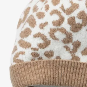 mode Bonnet Animalier En Maille Jacquard Beige – Vertbaudet 16