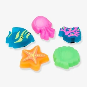 Breloques Jibbitz™ Lights Up Under The Sea 5 Pack CROCS™ Multicolore – Crocs soldes en ligne 9