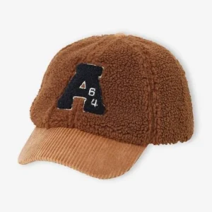 Casquette En Sherpa Et Velours Garçon Camel – Vertbaudet soldes magasin 9