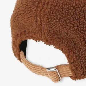 Casquette En Sherpa Et Velours Garçon Camel – Vertbaudet soldes magasin 13