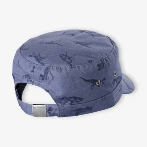 Casquette Esprit Militaire Garçon Imprimé Dinosaures Bleu Grisé Imprimé – Vertbaudet Promotio de vente 7