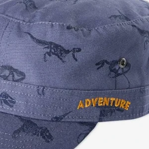 Casquette Esprit Militaire Garçon Imprimé Dinosaures Bleu Grisé Imprimé – Vertbaudet Promotio de vente 9