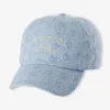 achat pas cher Casquette Fille Broderie Anglaise Bleu – Vertbaudet 10