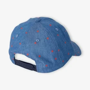 grand choix Casquette Fille Imprimée Cœurs Et Message Happy & Love Chambray – Vertbaudet 7