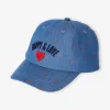 boutique paris Casquette Fille Imprimée Cœurs Et Message Happy & Love Chambray – Vertbaudet 13