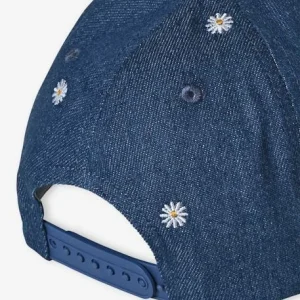 ﻿soldes Casquette Fille “love” En Denim Brodé Bleu Jean – Vertbaudet 14