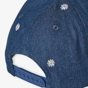 design à la mode Casquette Fille “love” En Denim Brodé Bleu Jean – Vertbaudet 14