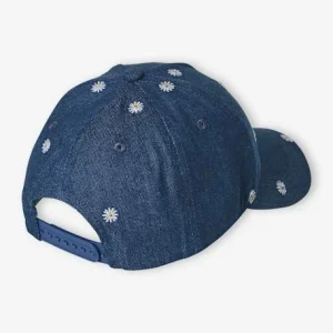 ﻿soldes Casquette Fille “love” En Denim Brodé Bleu Jean – Vertbaudet 16