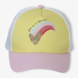 beauté Casquette Fille “pastel” Jaune Pâle – Vertbaudet 9