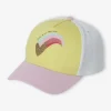 Casquette Fille “pastel” Jaune Pâle – Vertbaudet marque moins cher 13