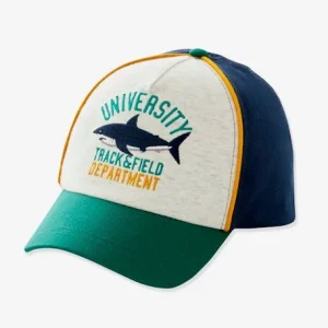 Casquette Garçon Imprimé Requin Vert Bouteille Imprimé – Vertbaudet Paiement sécurisé 8