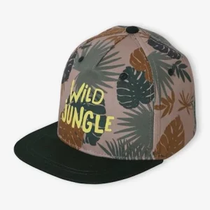 se précipiter pour acheter Casquette Imprimée “Wild Jungle” Garçon Vert Sapin – Vertbaudet 12