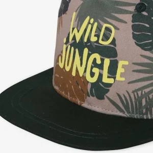 Retour Gratuit Casquette Imprimée “Wild Jungle” Garçon Vert Sapin – Vertbaudet 16