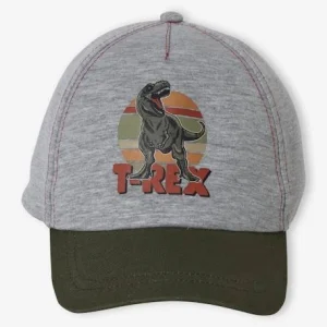 vente pas cher Casquette T-Rex Garçon Gris Chiné – Vertbaudet 9