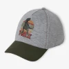 Casquette T-Rex Garçon Gris Chiné – Vertbaudet en vente 11