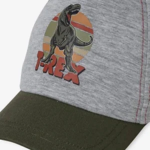 vente pas cher Casquette T-Rex Garçon Gris Chiné – Vertbaudet 11