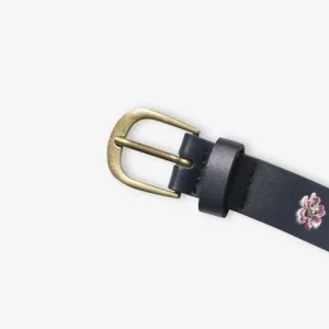 boutique pas cher Ceinture Brodée Fille Marine – Vertbaudet 9