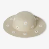 mode tendance Chapeau Aspect Paille Avec Marguerites Fille Sable – Vertbaudet 11