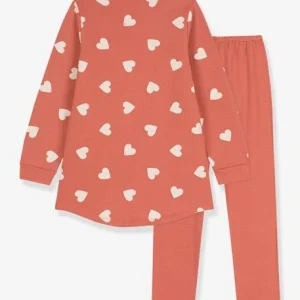 destockage Chemise De Nuit Coeurs Et Legging Uni PETIT BATEAU Rose – Petit Bateau 8