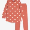 destockage Chemise De Nuit Coeurs Et Legging Uni PETIT BATEAU Rose – Petit Bateau 11