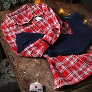 Chemise De Nuit En Flanelle Et Legging Noël Fille Carreaux Rouge – Vertbaudet vente à bas prix 14