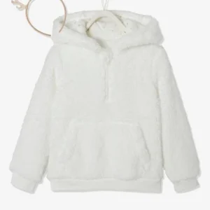 Nouvelle tendance Coffret De Noël Fille Sweat à Capuche Biche Et Serre-tête Pailleté Ivoire – Vertbaudet 18