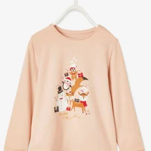 site en ligne Coffret Noël Pyjama + Chaussettes Fille Rose – Vertbaudet 16