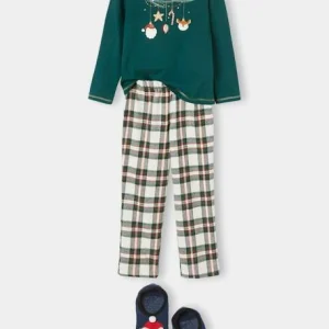 Coffret Noël Pyjama + Chaussettes Fille Vert Sapin – Vertbaudet Service Clients Dédié 16