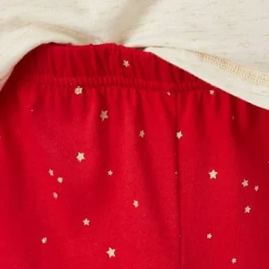 Coffret Noël Pyjama + Chaussettes Fille Beige Irisé – Vertbaudet en ligne 16