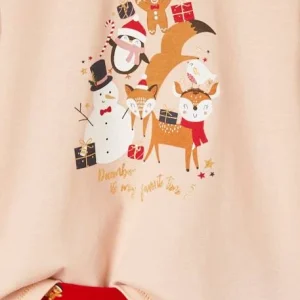 site en ligne Coffret Noël Pyjama + Chaussettes Fille Rose – Vertbaudet 12