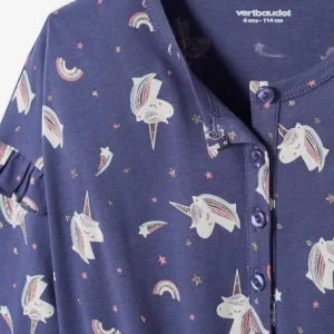 Combi-pyjama Licorne Fille Bleu Moyen – Vertbaudet se précipiter pour acheter 18