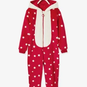 acheter en ligne Combinaison Surpyjama Fille Rouge – Vertbaudet 9