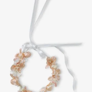 exclusivement disponibles Couronne De Fleurs Fille Abricot – Vertbaudet 13