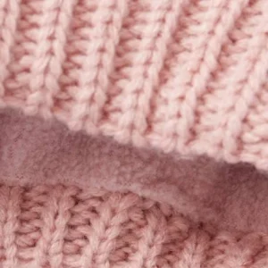 pas cher marque Ensemble Bonnet à Pompons Et Snood Croisé Fille Blush Foncé – Vertbaudet 6