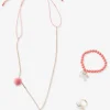 pas cher marque Ensemble Collier, Bracelet Et Bague Licorne Fille Lot Rose Bisou – Vertbaudet 11