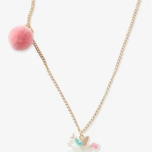 Ensemble Collier, Bracelet Et Bague Licorne Fille Lot Rose Bisou – Vertbaudet soldes magasin 12