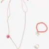 grande popularité Ensemble Collier, Bracelet Et Bague Licorne Fille Lot Rose Bisou – Vertbaudet 14