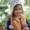 Ensemble Fille Bonnet + Snood + Gants Jacquard écru – Vertbaudet Livraison gratuite 13