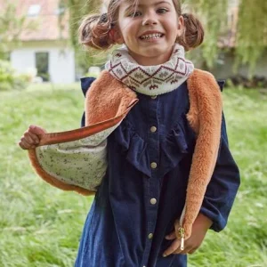 Ensemble Fille Bonnet + Snood + Gants Jacquard écru – Vertbaudet Livraison gratuite 18