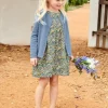 Ensemble Robe + Cardigan Fille Pêche – Vertbaudet soldes en ligne 11