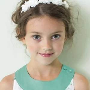 Headband Tressé Avec Fleurs En Tulle Blanc – Vertbaudet vente en ligne pas cher 12