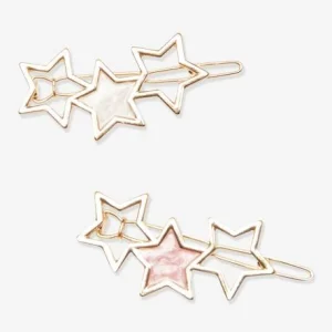 Lot De 2 Barrettes Fille étoiles Doré – Vertbaudet acheter 7