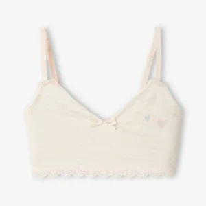 Lot De 2 Brassières Coeurs Fille Lilas – Vertbaudet site pas cher 10