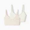 Lot De 2 Brassières Coeurs Fille Lilas – Vertbaudet site pas cher 20