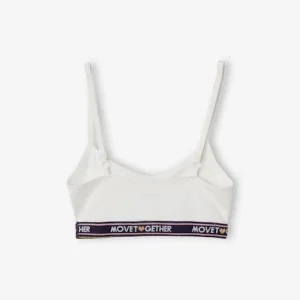 Lot De 2 Brassières Unies Fille Lot Blanc Et Bleu – Vertbaudet pas cher 13