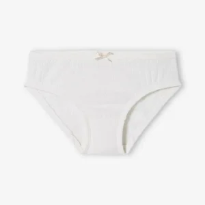 Lot De 2 Culottes En Maille Ajourée Fille Lot Ivoire – Vertbaudet prix le plus bas 10