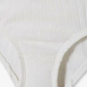 Lot De 2 Culottes En Maille Ajourée Fille Lot Ivoire – Vertbaudet prix le plus bas 16