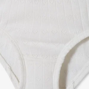 Lot De 2 Culottes En Maille Ajourée Fille Lot Ivoire – Vertbaudet Meilleur Prix Garanti 16