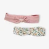 grossiste en ligne Lot De 2 Headbands Effet Noué Fille Lot Rose – Vertbaudet 17